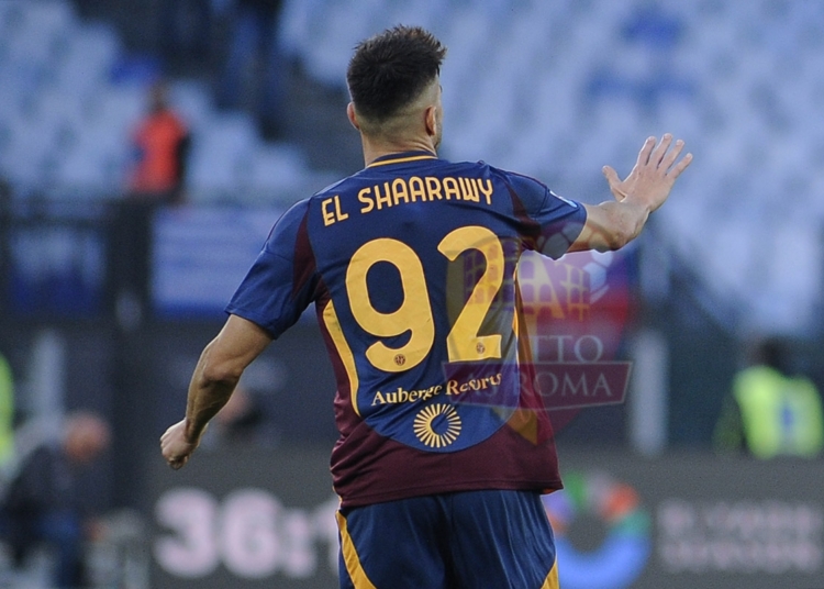 El Shaarawy Esulta Roma-Bologna 10112024