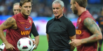 Ranieri, Totti e De Rossi