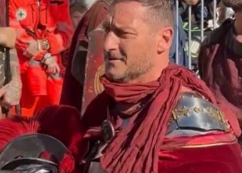 Totti Gladiatore Lucca Comics