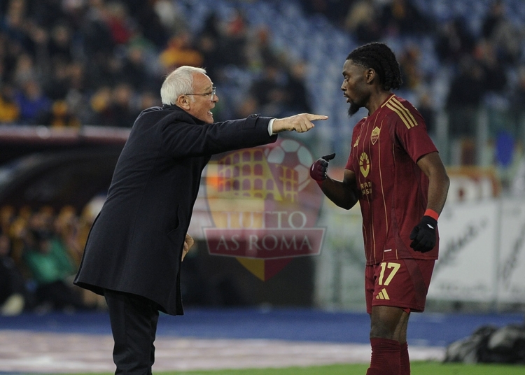 Ranieri e Koné Panchina discussione Roma-Atalanta 02122024