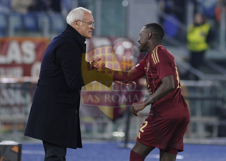 Ranieri Abdulhamid Esultanza Roma-Braga 12122024