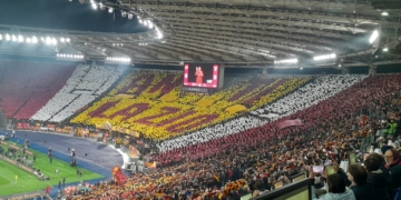 Scenografia Derby Roma-Lazio 05012025