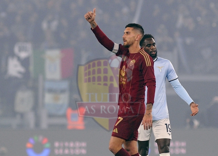 Pellegrini Pollice Alzato Roma-Lazio 05012025