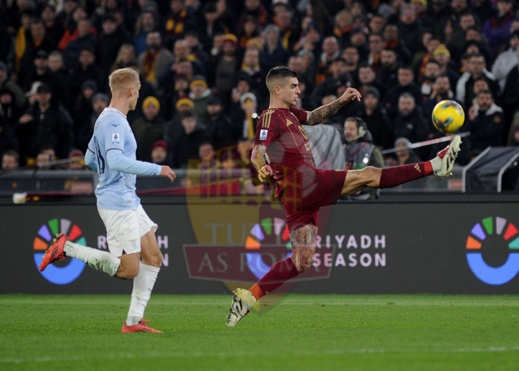 Mancini Azione Roma-Lazio 05012025
