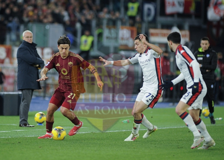 Dybala Azione Roma-Genoa 17012025