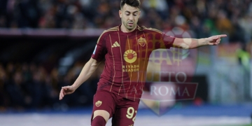 El Shaarawy Azione Roma-Genoa 17012025