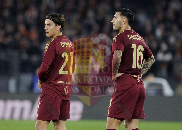 Paulo Dybala e Paredes 17012025Roma-Genoa