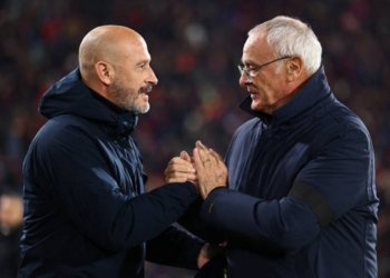 Ranieri e Italiano Bologna-Roma 12012025