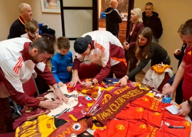 Cristante e Gollini Ospiti al Roma Club Slovenia 25012025