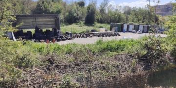 Stadio della Roma Autodemolitore Sfascio
