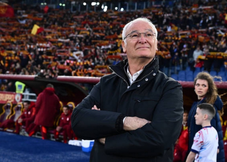 Ranieri Panchina sorridente Roma-Como 02032025