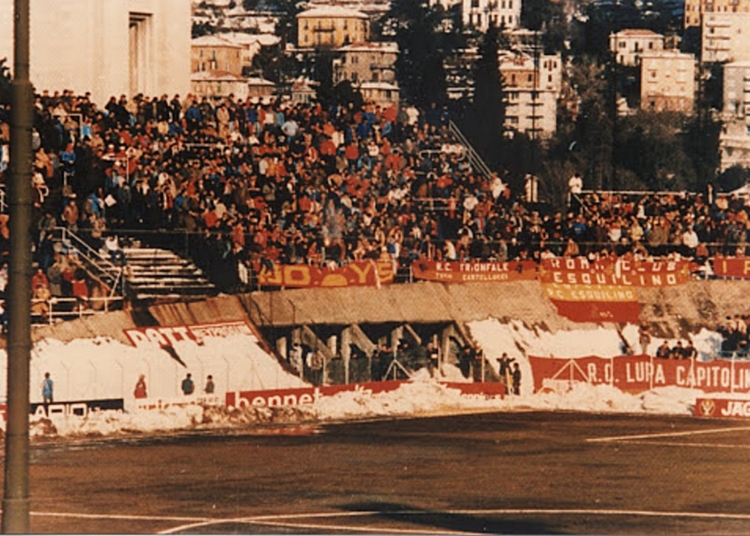 Tifosi romanisti Como-Roma 1985-1985