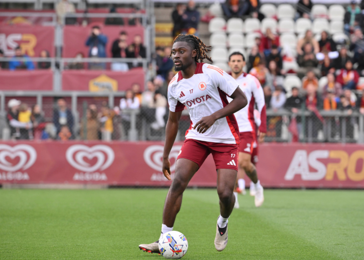 Manu Koné - Photo by As Roma