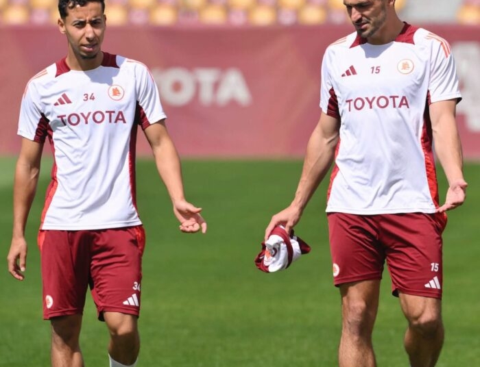 Hummels e Salah-Eddine Allenamento 25042025