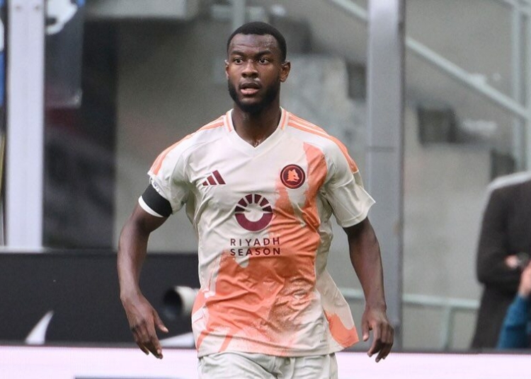 N'Dicka Azione Inter-Roma 27042025