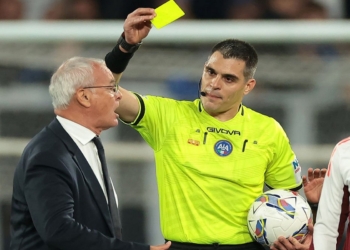 Ranieri Arrabbiato contro Sozza Ammonizione Atalanta-Roma 12052025