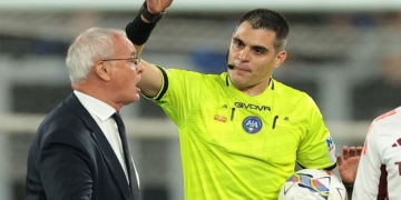 Ranieri Arrabbiato contro Sozza Ammonizione Atalanta-Roma 12052025