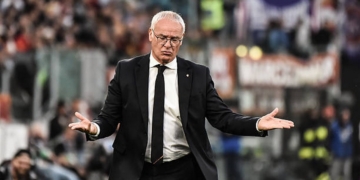 Ranieri Panchina Roma-Fiorentina 2 04052025