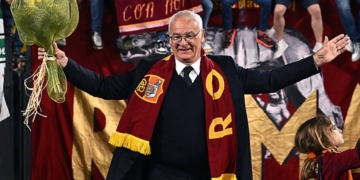 Ranieri Saluta tifosi Roma-Milan 18052025
