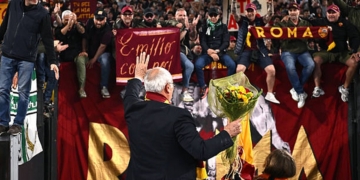 Ranieri Saluta tifosi Roma-Milan 2 18052025