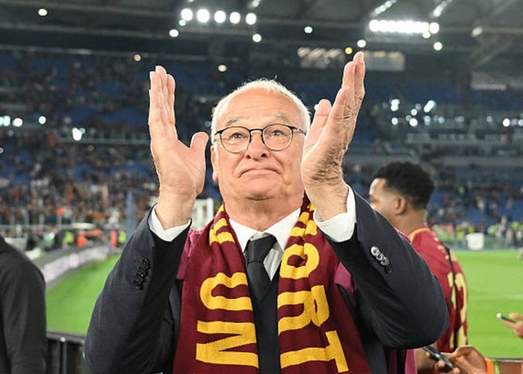 Ranieri Saluta tifosi Roma-Milan 3 18052025