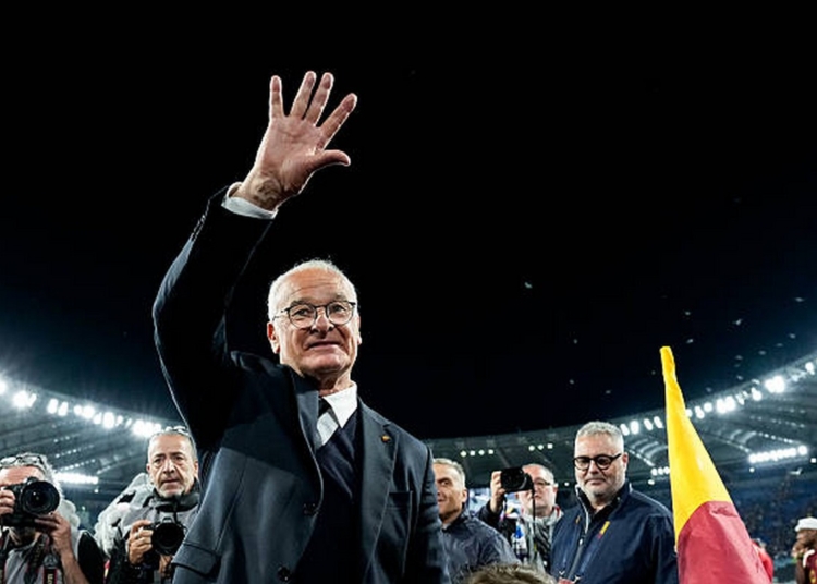 Ranieri Saluta tifosi Roma-Milan 4 18052025