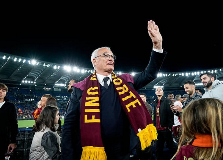 Ranieri Saluta tifosi Roma-Milan 6 18052025
