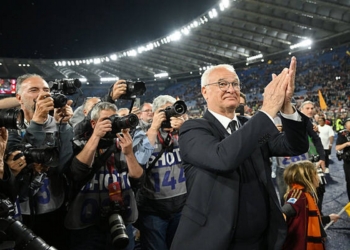 Ranieri Saluta tifosi Roma-Milan 7 18052025