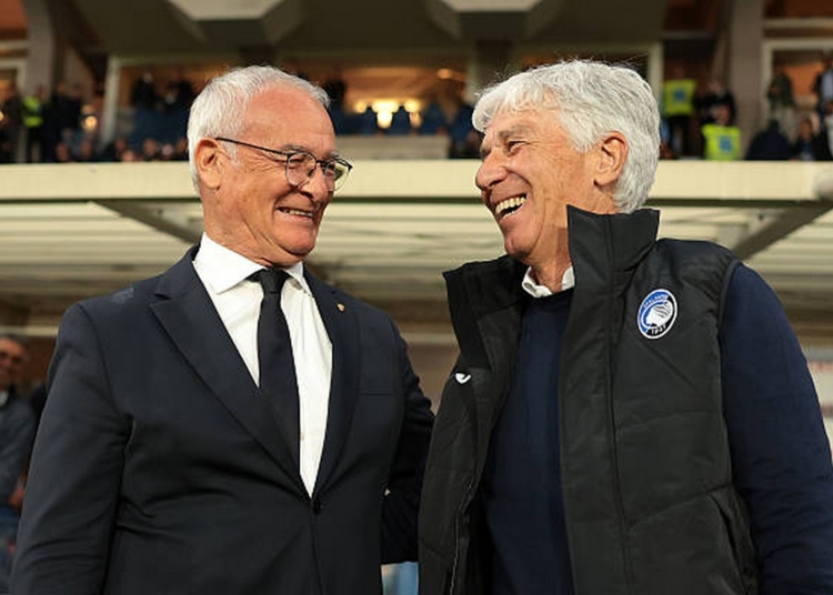 Ranieri e Gasperini Atalanta-Roma 12052025