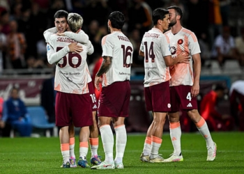 Saelemaekers Esulta gol con i compagni Torino-Roma 2 25052025