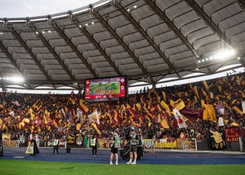 Tifosi Curva Sud Roma-Fiorentina 04052025