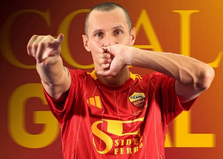 Fortino Esulta gol Roma-Genzano Gara 3 01062025