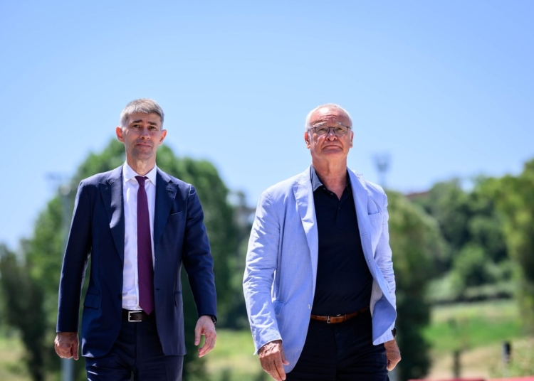 Claudio Ranieri e Frederic Massara Visita Trigoria 2 20062025