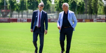 Claudio Ranieri e Frederic Massara Visita Trigoria 4 20062025
