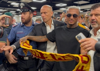 Wesley Arrivo Fiumicino 27072025
