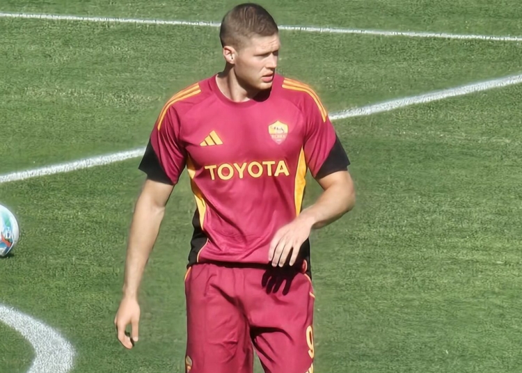 Dovbyk Riscaldamento Roma-Cannes 31072025