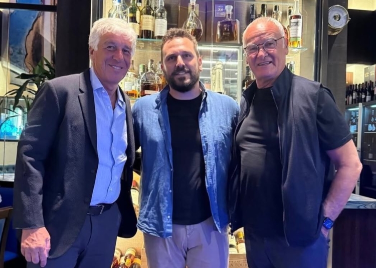 Ranieri e Gasperini Cena insieme Osteria Pirò 16072025