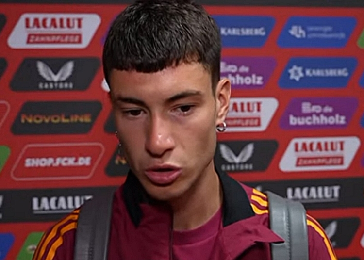 Soulé Mixed-zone Kaiserslautern-Roma 26072025