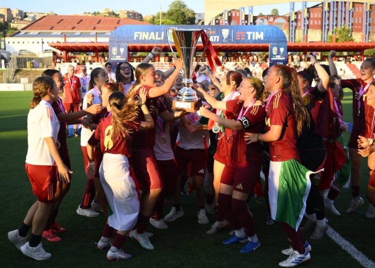 Femminile Under 17 Festeggiameti Scudetto 30.06.2025