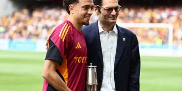 El Aynaoui Premiato prima di Lens-Roma 02082025