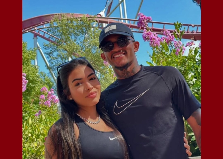 Wesley e la compagna a Magicland