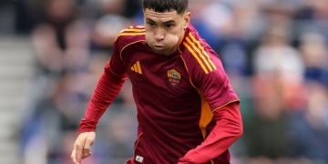 Soulé Azione Everton-Roma 0908025