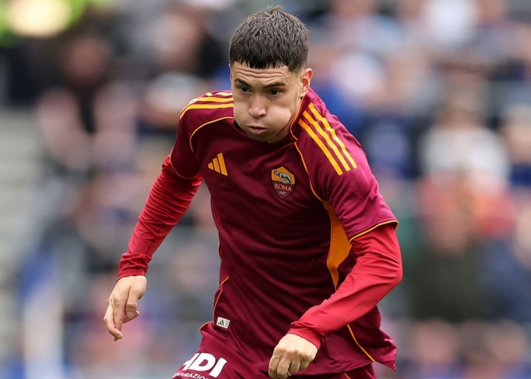 Soulé Azione Everton-Roma 0908025