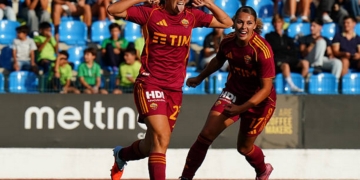 Femminile Bergamaschi Esulta gol Sportig CP-Roma 18092025