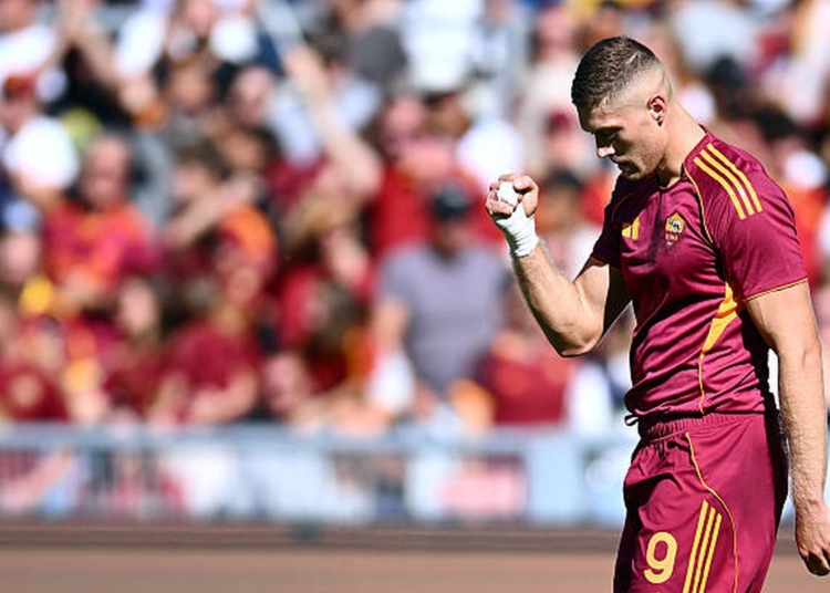 Dovbyk Esulta gol Roma-Verona 28092025