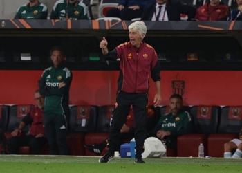 Gasperini Panchina Nizza-Roma 24092025