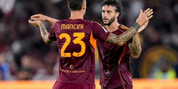 Mancini e Hermoso Roma-Bologna 23082025