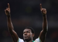 N'Dicka Esulta gol Nizza-Roma 2 24092025