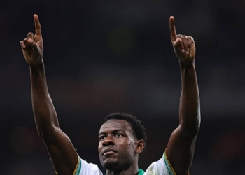 N'Dicka Esulta gol Nizza-Roma 2 24092025