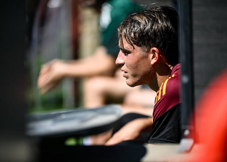 Paratici Primo piano panchina Roma-Roma City 04092025